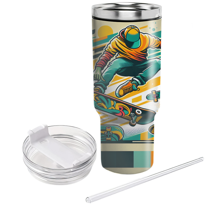 Skateboard Style  Tumbler Cups