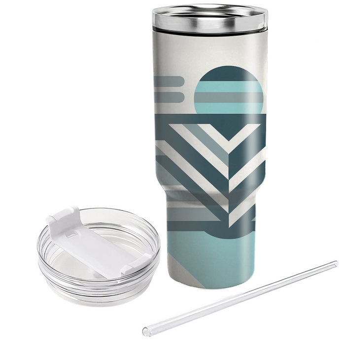 Simple Stripe Pattern  Decorative Tumblers