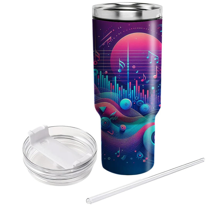 Techno Rhythm  Unique Tumblers