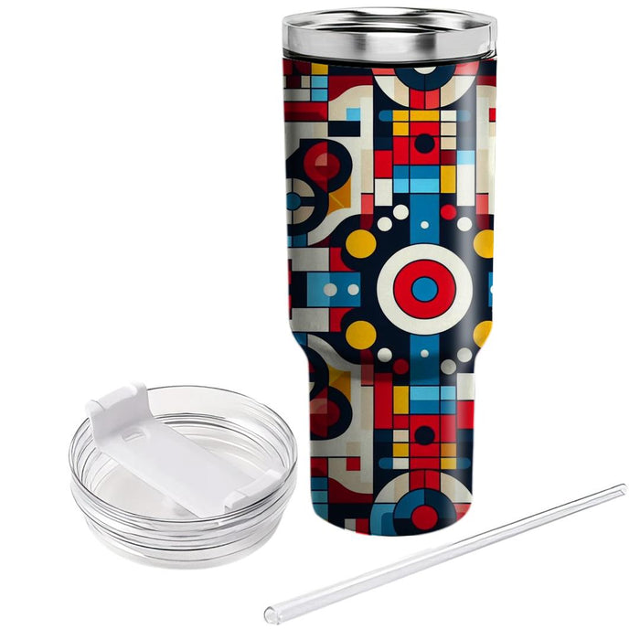 Bold Mosaic Pattern  Custom Tumblers