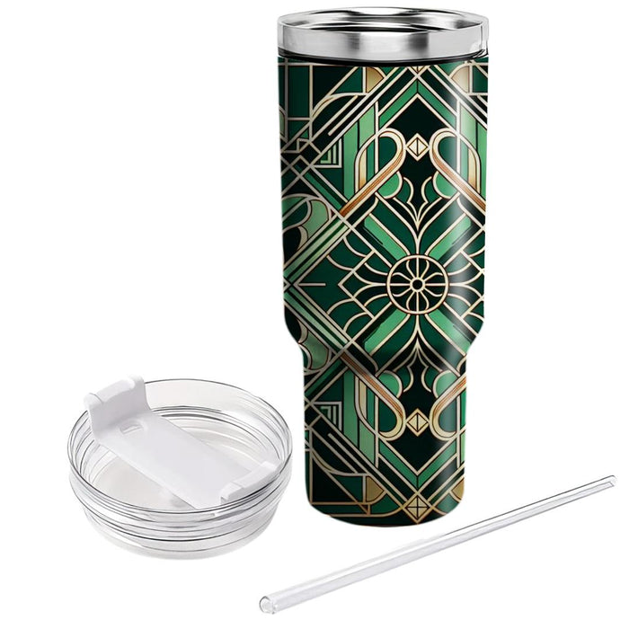 Bold Art Deco Pattern  Custom Tumblers