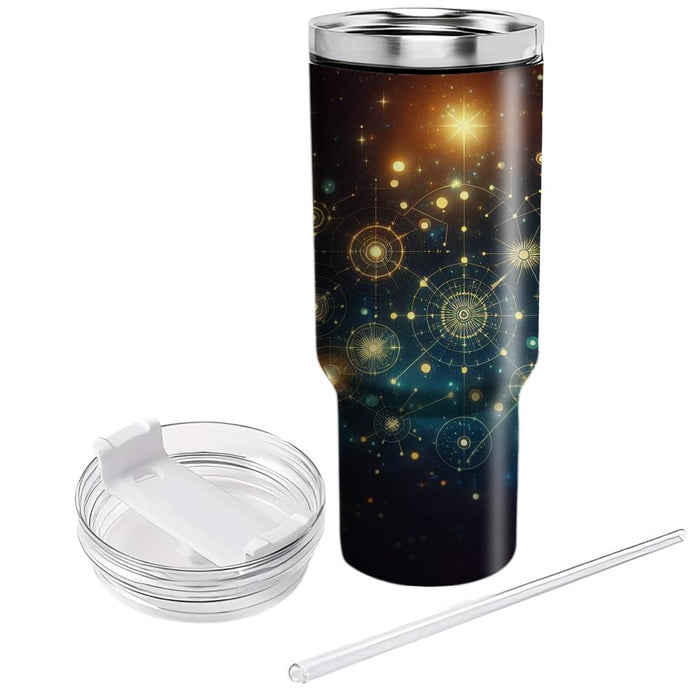 Vintage Starlight  Travel Tumblers