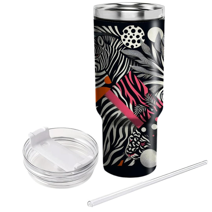 Wild Animal Print  Travel Tumblers