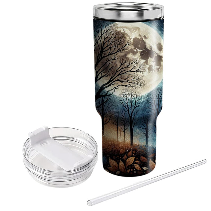 Autumn Moonlit Path  Tumblers For Gifts