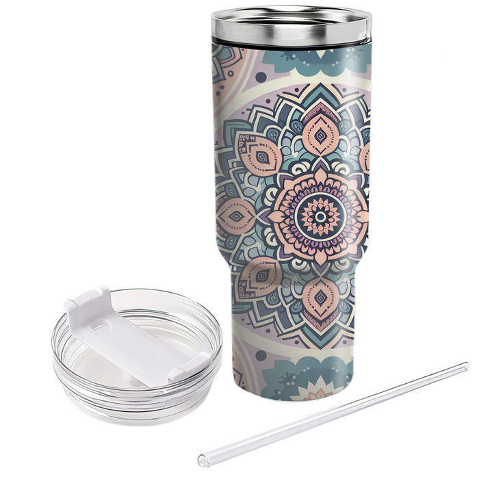 Floral Mandala  Insulated Tumblers