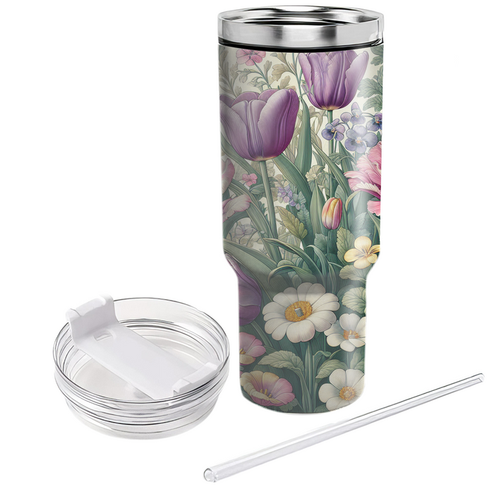 Spring Garden Gala  Personalized Tumblers