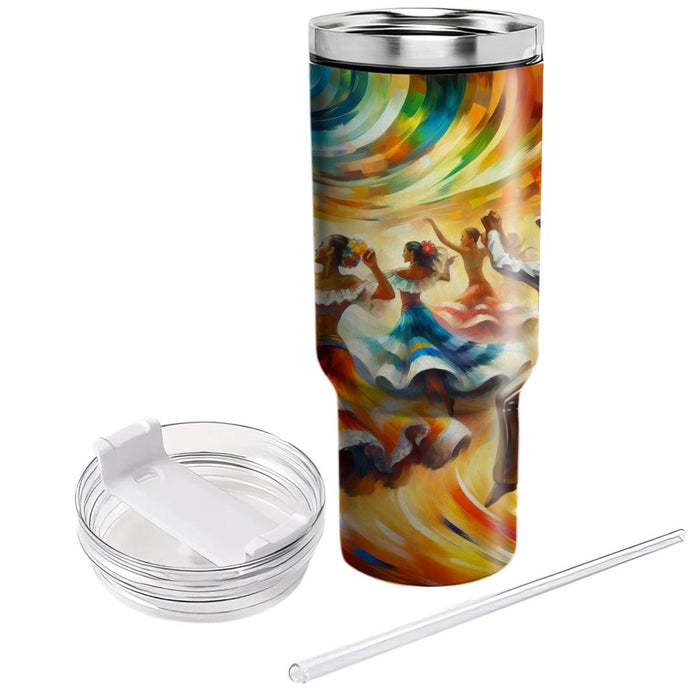 Whirling Wonders - A Dance Festival  Personalized Tumblers