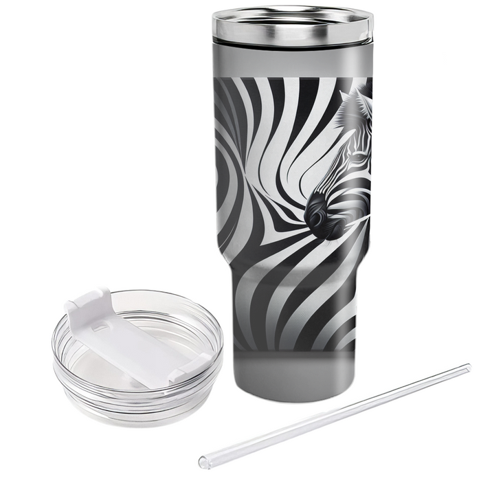 Bold Zebra Stripes  Tumbler Cups