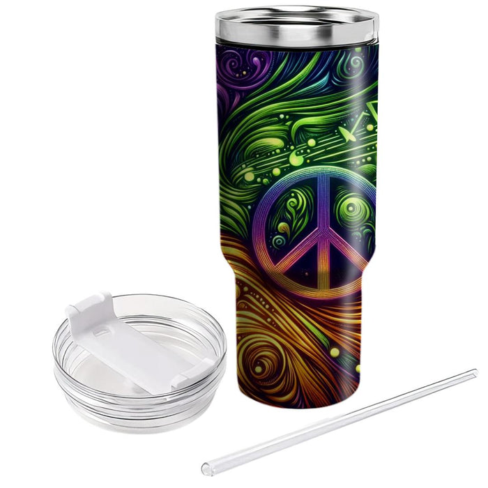 Woodstock Festival Vibes  Tumbler Cups