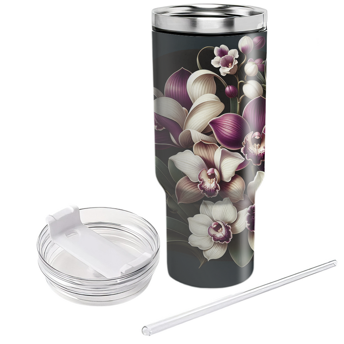 Radiant Orchid Bliss  Tumblers With Lids