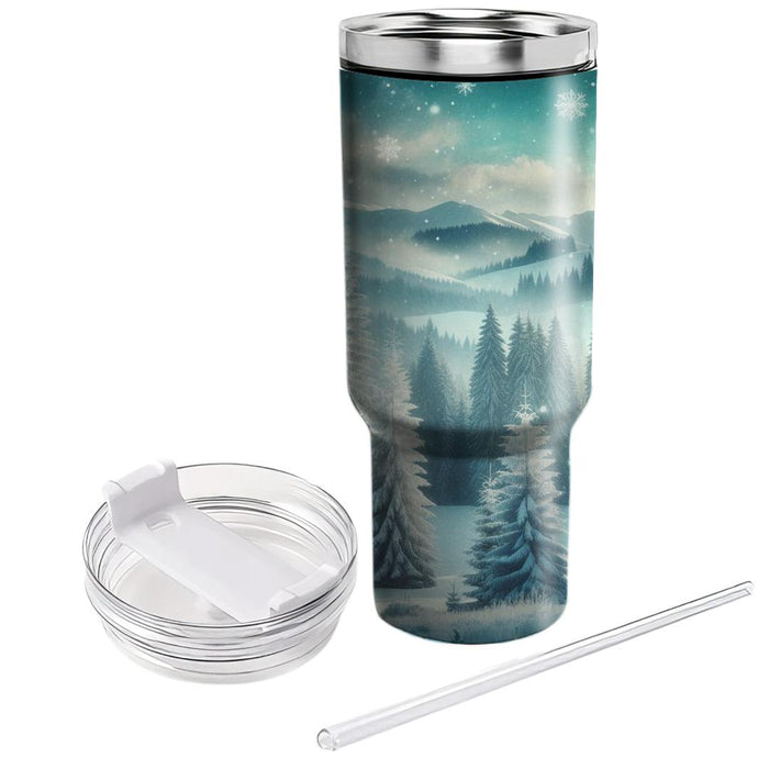 Winter Snowy Forest Adventure  Tumblers For Gifts