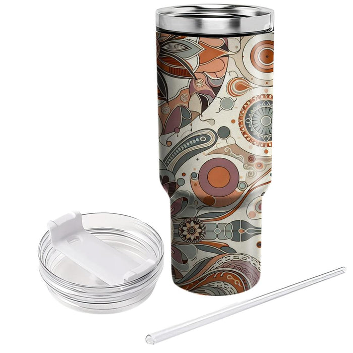 Free Spirit Paisley  Travel Tumblers