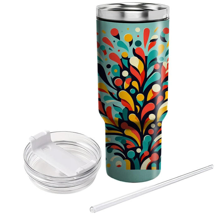 Vibrant Celebration  Insulated Tumblers