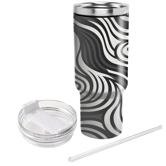 Simple Wave Pattern  Decorative Tumblers