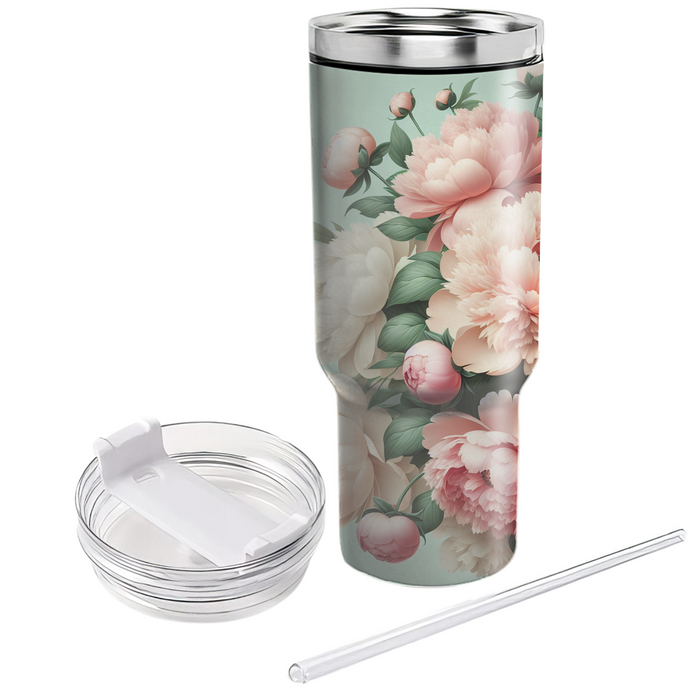 Springtime Peony Reverie  Custom Tumblers