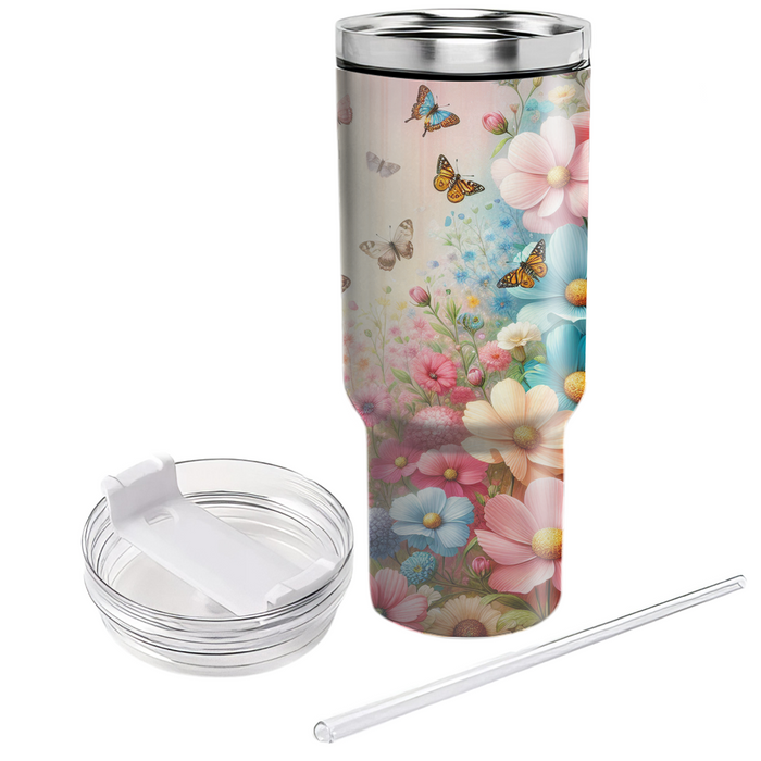 Spring Floral Wonderland  Custom Tumblers