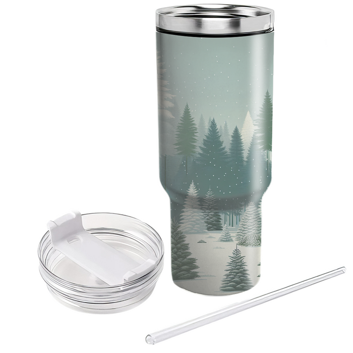 Winter Evergreen Majesty  Custom Tumblers