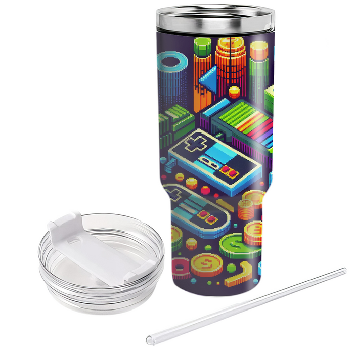 Retro Gaming Icons  Tumblers For Gifts