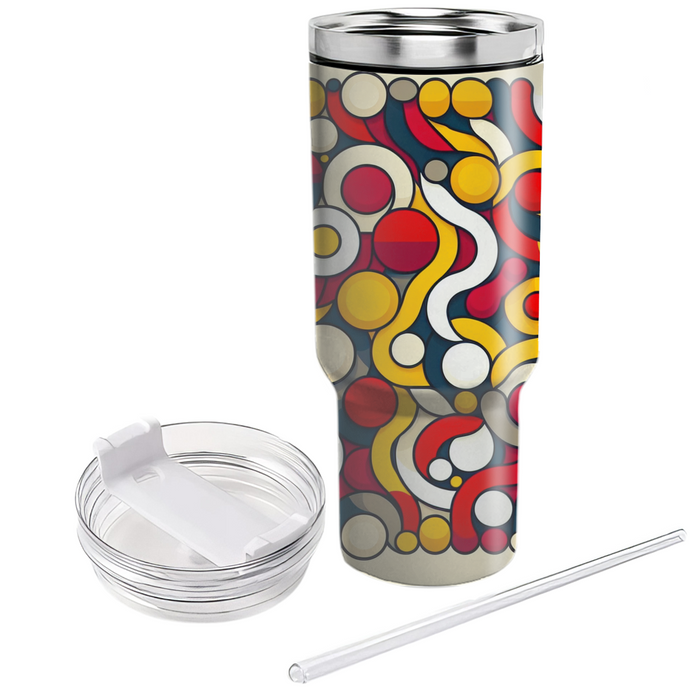 Interlocking Circles Design  Insulated Tumblers