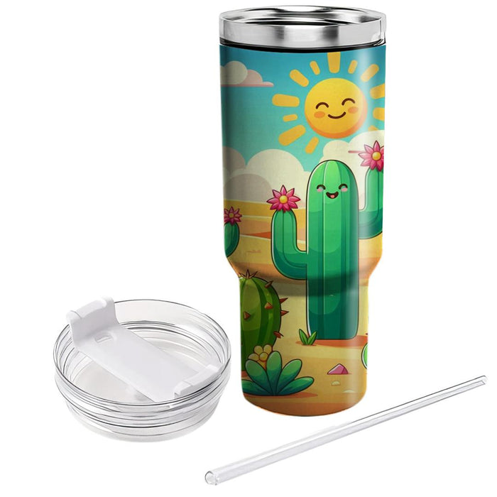 Cactus Dreams  Personalized Tumblers