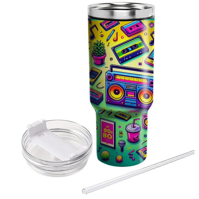 Retro Music Mix  Custom Tumblers