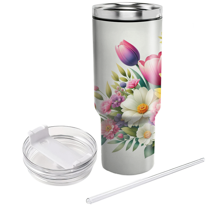 Blooming Garden Bliss  Insulated Tumblers