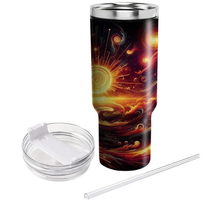 Solar Flare Spectrum  Unique Tumblers