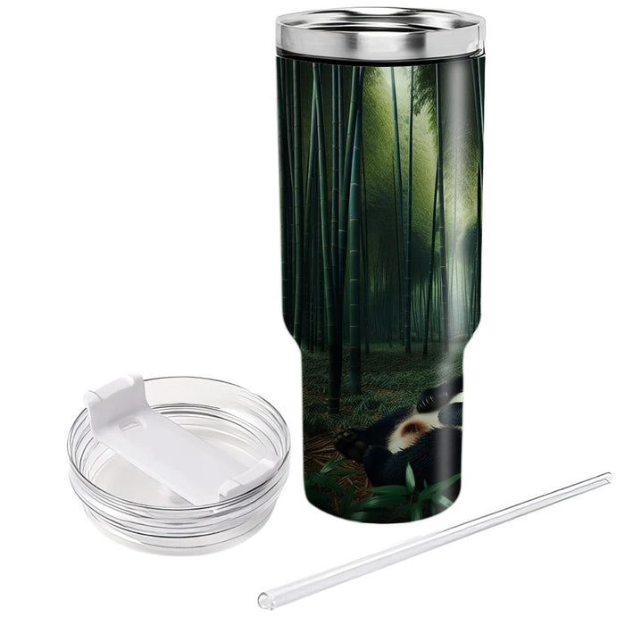 Gentle Panda Bamboo Grove  Decorative Tumblers