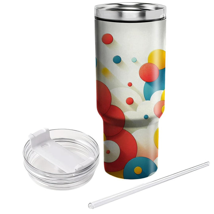 Vibrant Polka Dot  Tumblers For Gifts