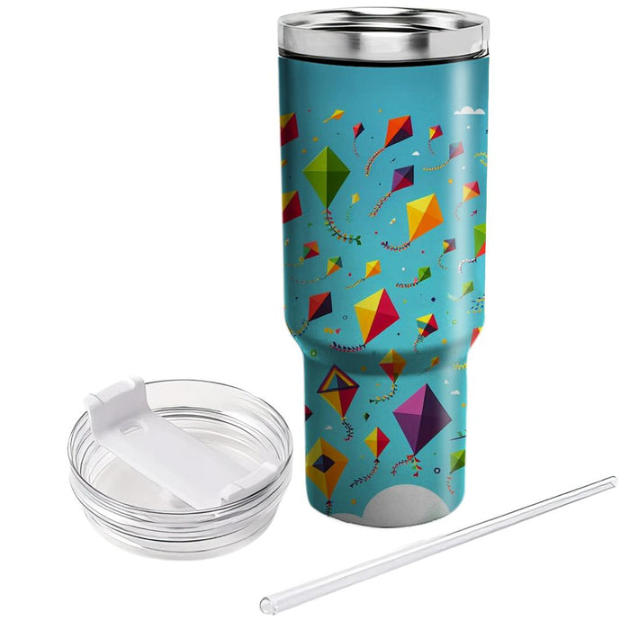 Whimsical Kite Pattern  Custom Tumblers