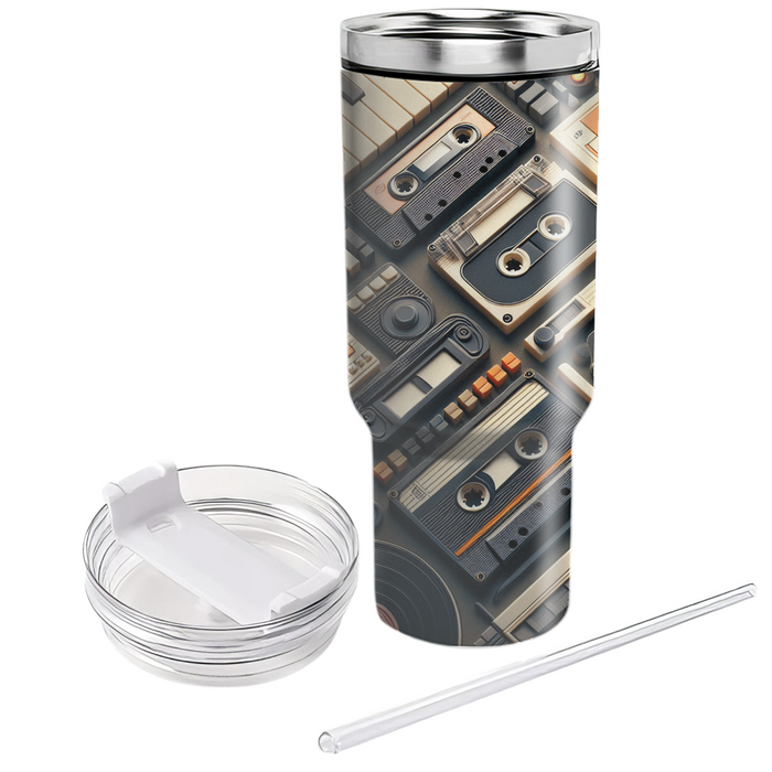 Tape Deck Vibes  Tumbler Cups