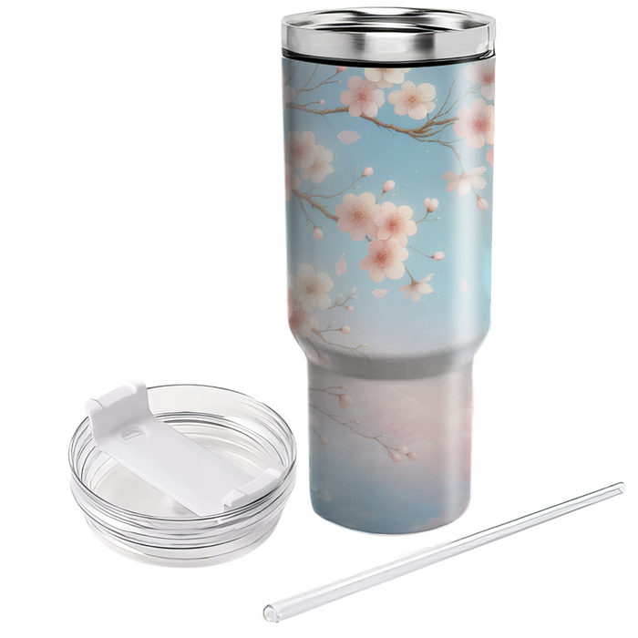 Cherry Blossom Whispers  Custom Tumblers