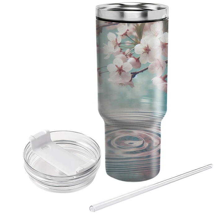 Zen Blossom Festival - A Meditative Celebration  Travel Tumblers