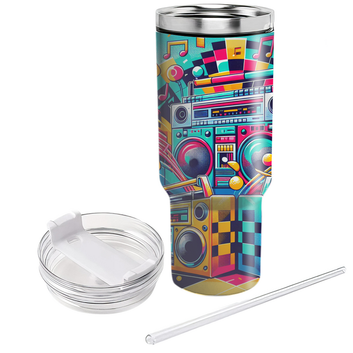 Boombox Bliss  Tumbler Cups