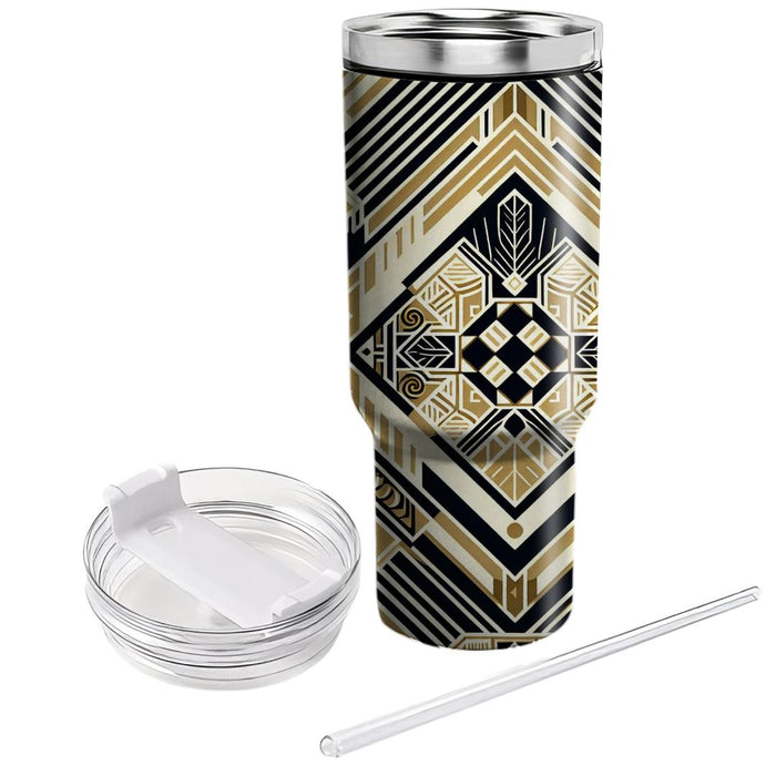 Geometric Art Deco Elegance  Tumblers For Gifts