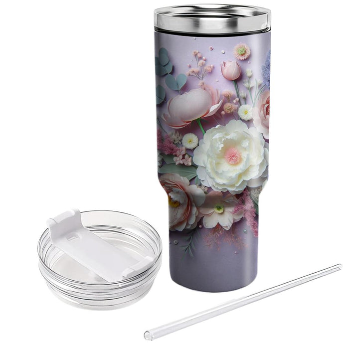 Floral Dreams  Unique Tumblers