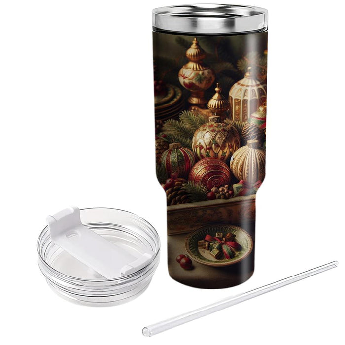 Timeless Glow - A Vintage Christmas  Custom Tumblers