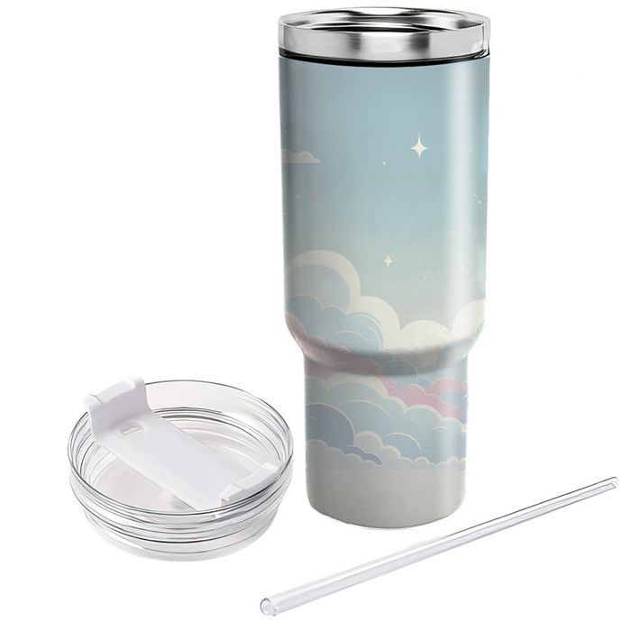 Whimsical Cloud Dreamer  Travel Tumblers