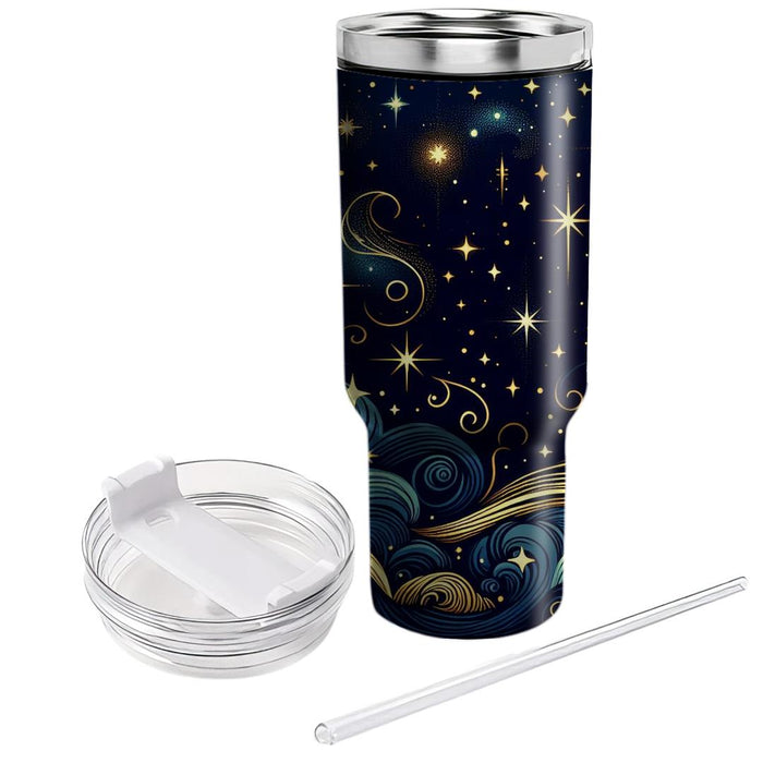 Starry Nights  Unique Tumblers