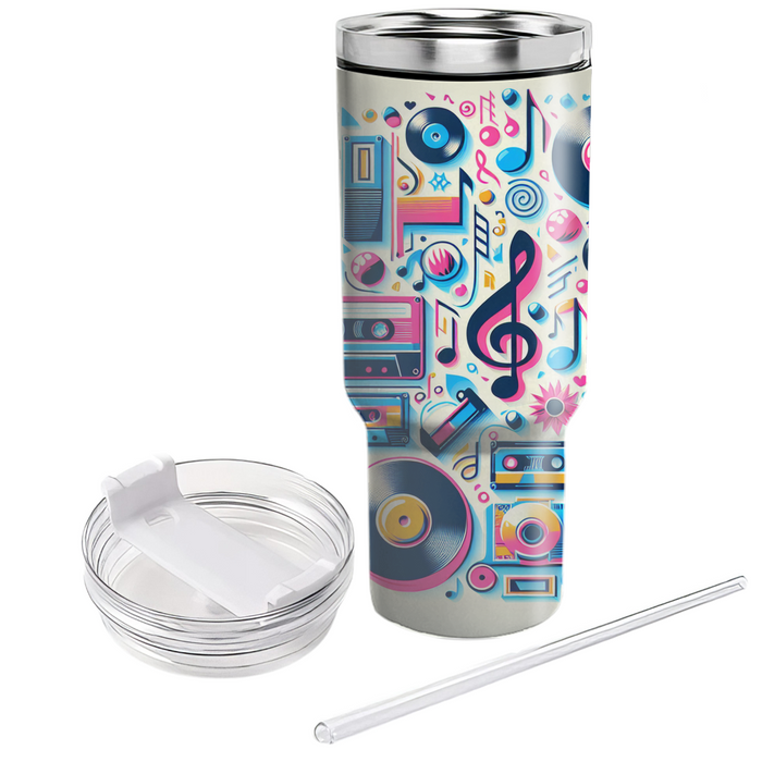 Bright Retro Music  Tumblers For Gifts