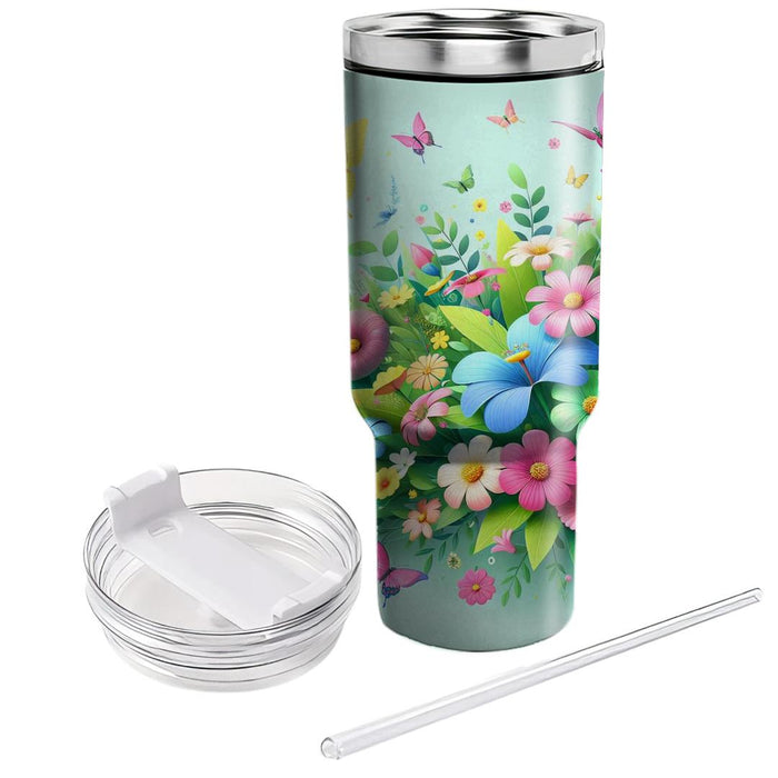 Garden Fantasy  Decorative Tumblers