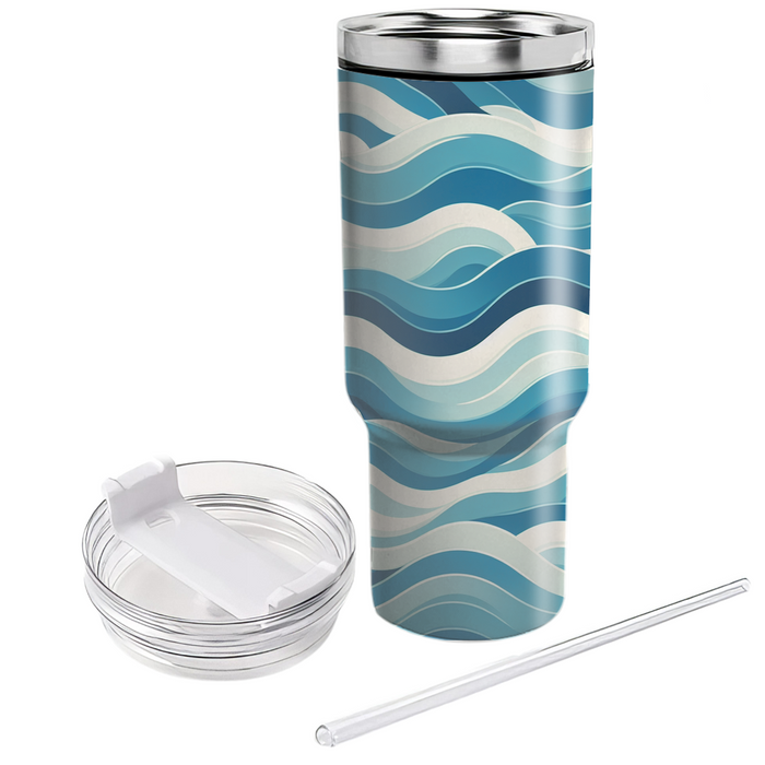 Sleek Waves  Custom Tumblers