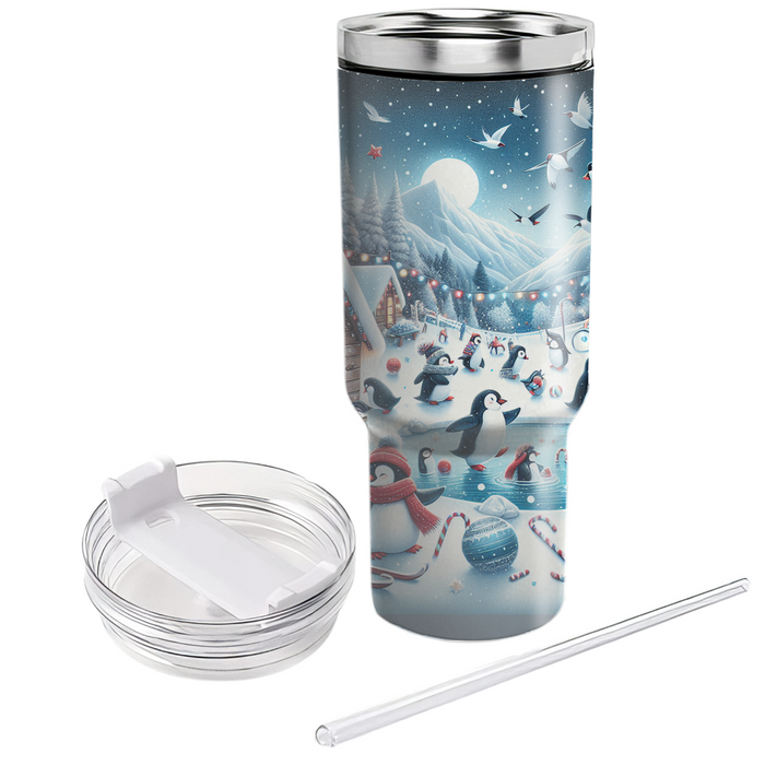 Wonders Of Winter - A Festive Wonderland  Travel Tumblers