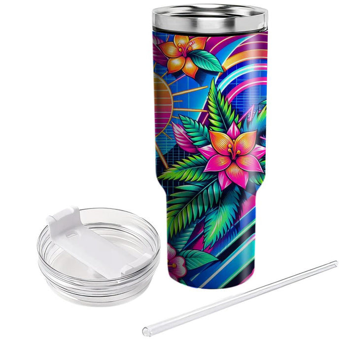 Technicolor Tropics  Tumblers For Gifts