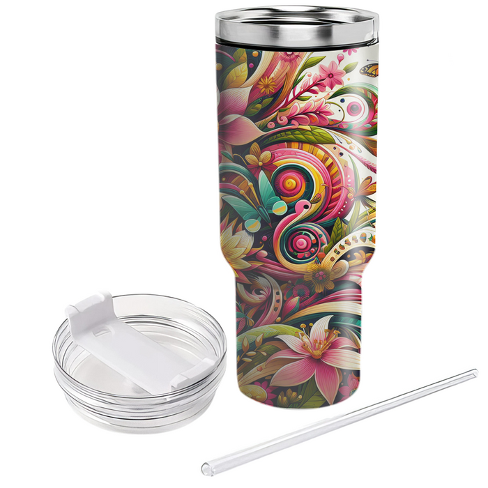 Colorful Awakening - Spring Equinox Festival  Decorative Tumblers