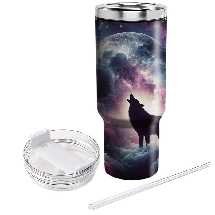 Galactic Wolf Spirit  Tumbler Cups