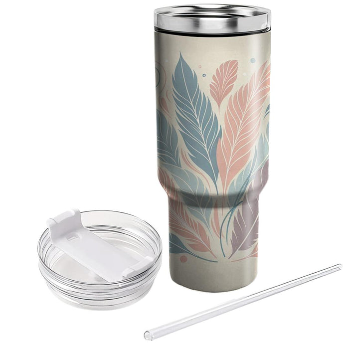 Whimsical Feather Dancer  Decorative Tumblers