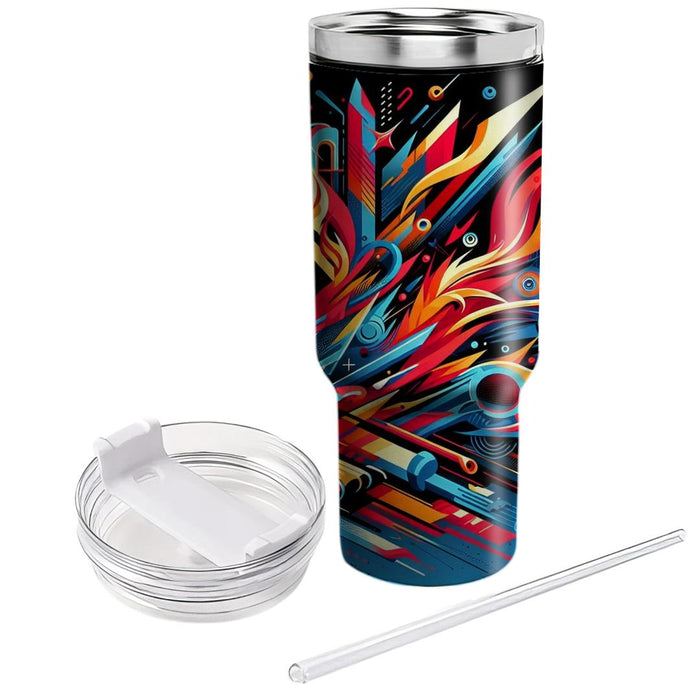 Wild Style  Personalized Tumblers