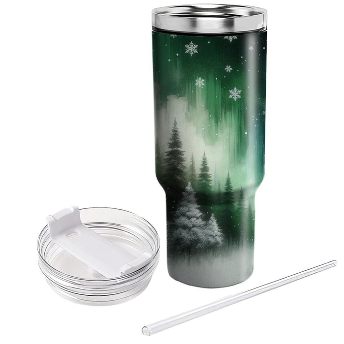 Winter Evergreen Forest  Tumblers For Gifts