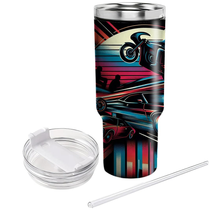 Retro Ride  Insulated Tumblers